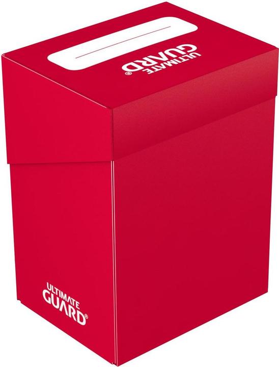 Produktbild Ultimate Guard UGD010258 - Kartenbox - für 80+ Karten, Standardgrösse, rot