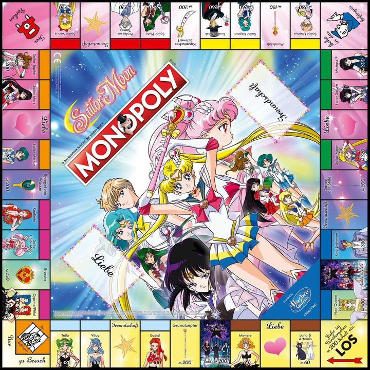 Actual product image Monopoly Sailor Moon (German)