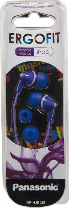 Actual product image Panasonic RP-HJE 125 E (No noise cancelling, Cable)
