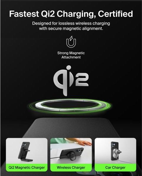 Actual product image Belkin Cover/Grip Tpu D2 Tint Black (Samsung Galaxy S26+)