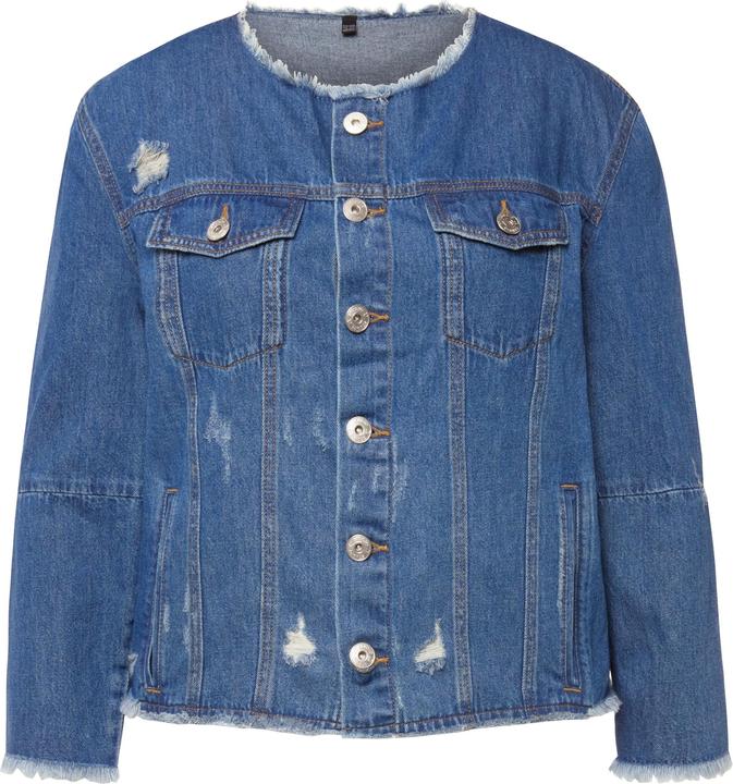 Actual product image Studio Untold Distressed Denim Jacket (50, 52)