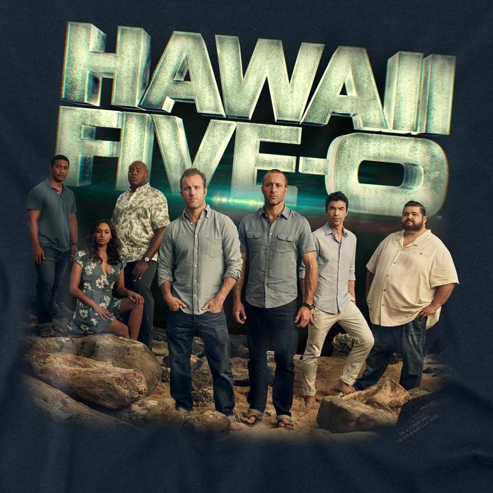 Immagine prodotto Hawaii Five-0 Maglietta Cast Adulto Unisex (XXL)