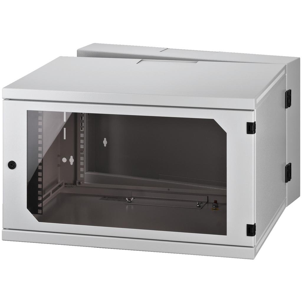Monacor Rack 6 HE WP (Zubehör), Audio Racks + Cases, Grau