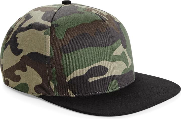 Actual product image Beechfield Camouflage retro baseball cap with camouflage pattern (pack of 2) (One size)