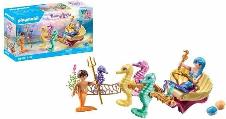 Produktbild Playmobil Meerjungfrauen-Seepferdchenkutsche (71500, Playmobil Princess Magic)