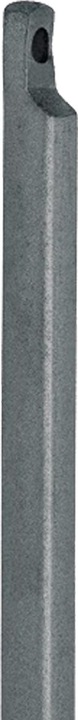 Produktbild Deni Treibriegelstange mit Aussparung einseitig 1250 mm Ø 13 mm Stahl hell verzinkt