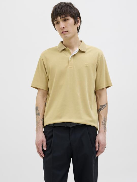 Image du produit Jack & Jones Teinte unie Col de chemise Polo (M)
