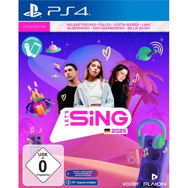 Plaion, Let's Sing 2025 German Version (PS4) (USK)