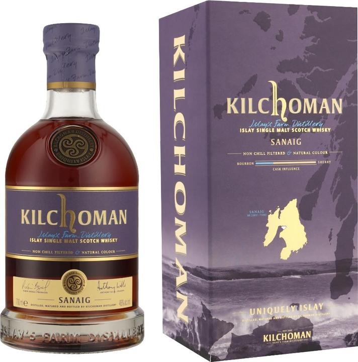 Image du produit Kilchoman Sanaig (Single Malt, Scotch Whisky, 1 x 70 cl)