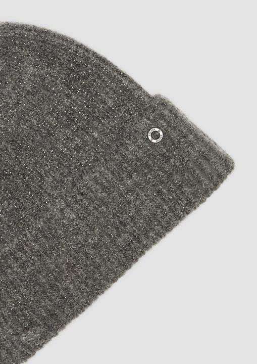Image du produit s.Oliver Mütze Strickmütze mit Logo-Ring
