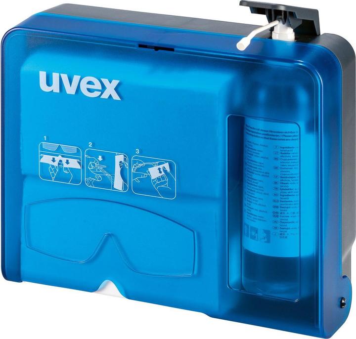 Uvex Safety Brillenreinigungsstation (Schutzbrille Etui)
