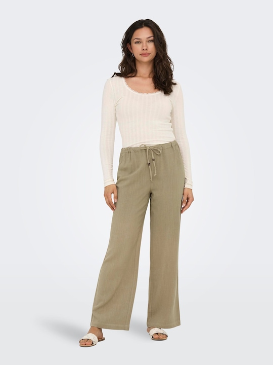 Produktbild Only Gerade geschnitten Mittlere Taille Hose Hose (32)