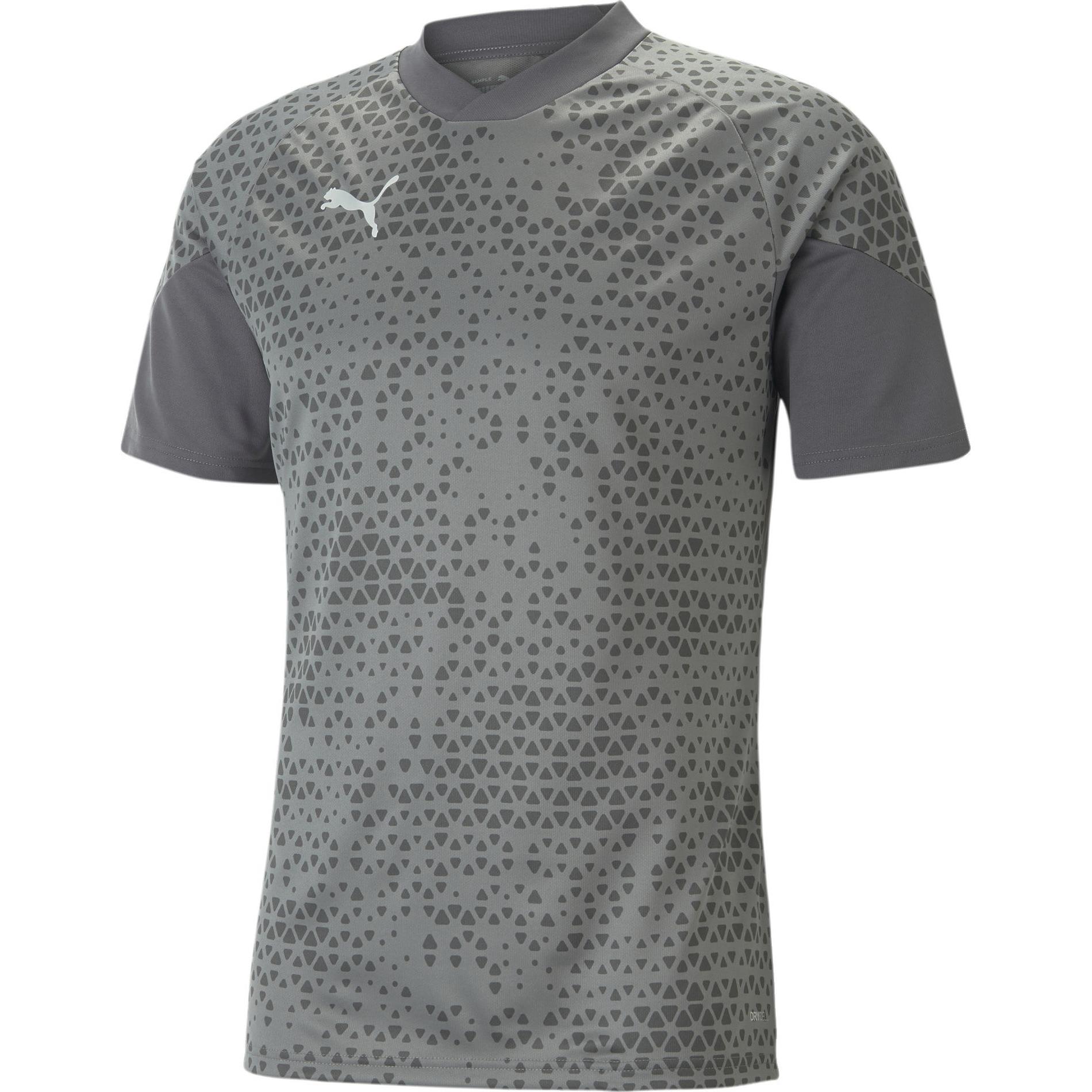Puma, Herren, Sportshirt, teamCUP Training Jersey (XL), Grau, XL