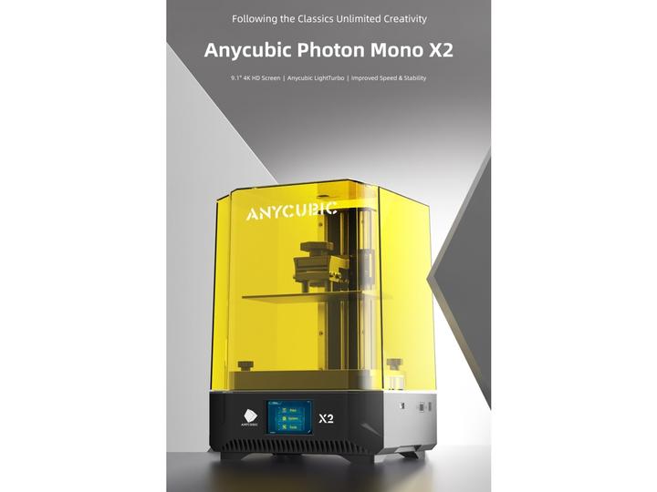 Actual product image Anycubic Mono X2