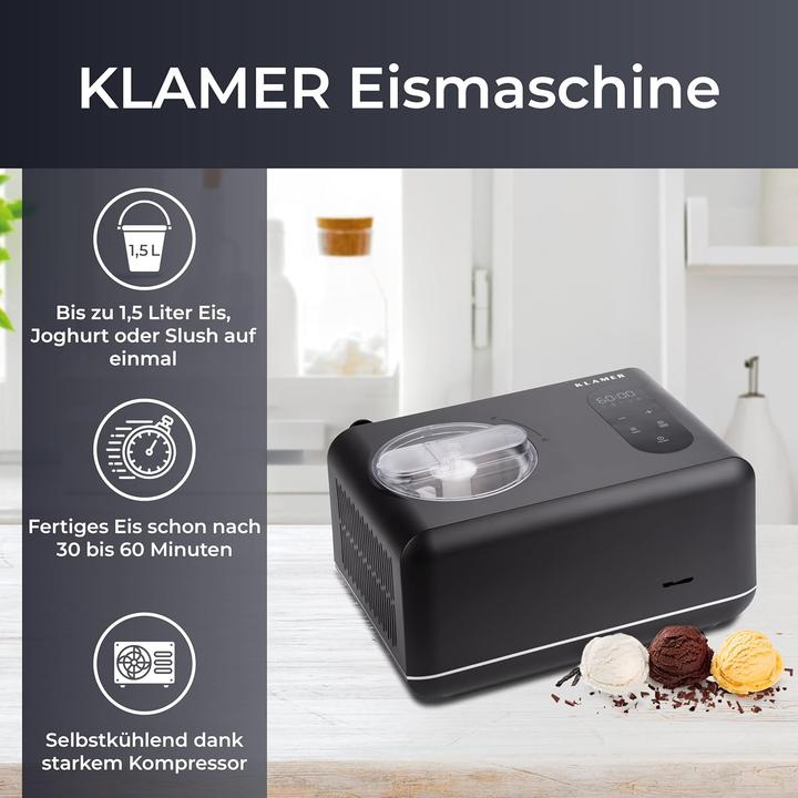 Produktbild KLAMER Slush Maschine & Joghurtbereiter