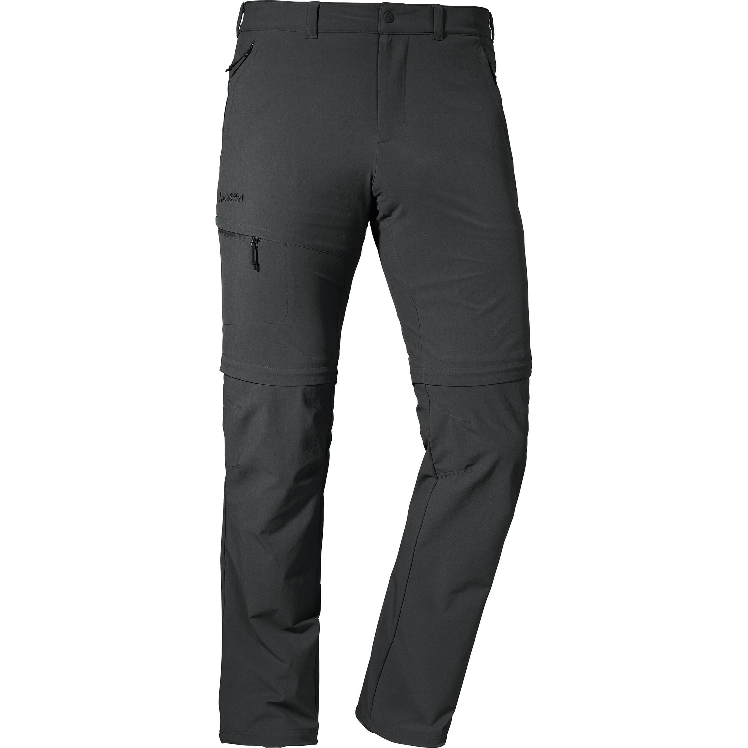 Schöffel, Herren, Outdoorhose, Pants Koper1 Zip Off (52, L, XL), Grau, 52, XL, L