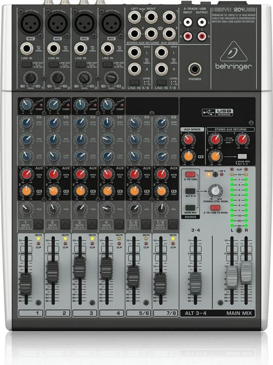 Immagine prodotto Behringer Xenyx NYX 1204USB (Mixer da studio e live)