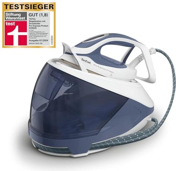 Produktbild Tefal Pro Express Protect Stoomstrijkijzer mit 7,6 bar Druck, variabler Dampfmenge und Kalkkollektor (550 g/min)