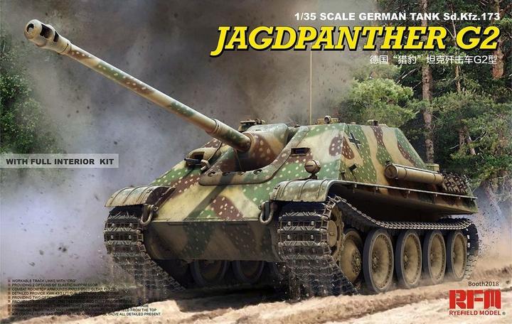 Produktbild Rye Field Model Jagdpanther G2 with full interior&workab track links