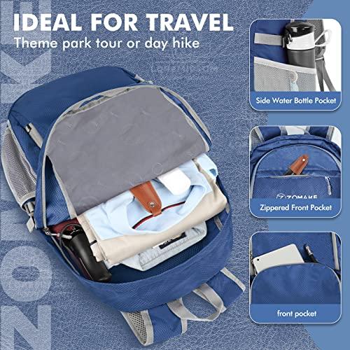 Produktbild Only-Bags.Store Leichter faltbarer Rucksack-Packbare Rucksäcke, kleine faltbare Rucksäcke Wanderrucksack (30 l)