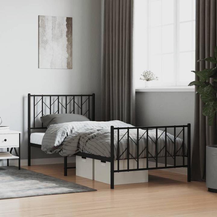 Actual product image vidaXL Bettgestell (90 x 190 cm)