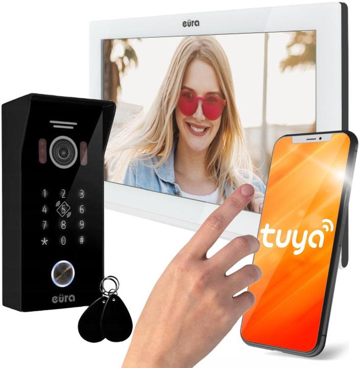Immagine prodotto Eura WIDEODOMOFON VDP-99C5 biały WiFi RFID TUYA