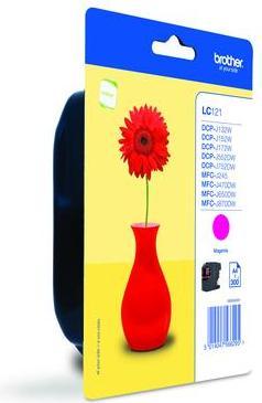 Produktbild Brother LC121M - Magenta - Original - Blisterverpackung (M)