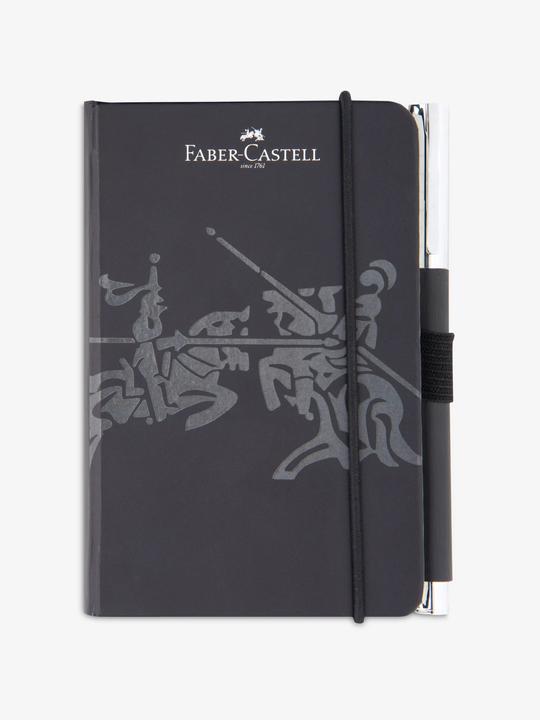 Actual product image Faber-Castell Ambition precious resin incl. notebook (Silver, Black, 1 x)
