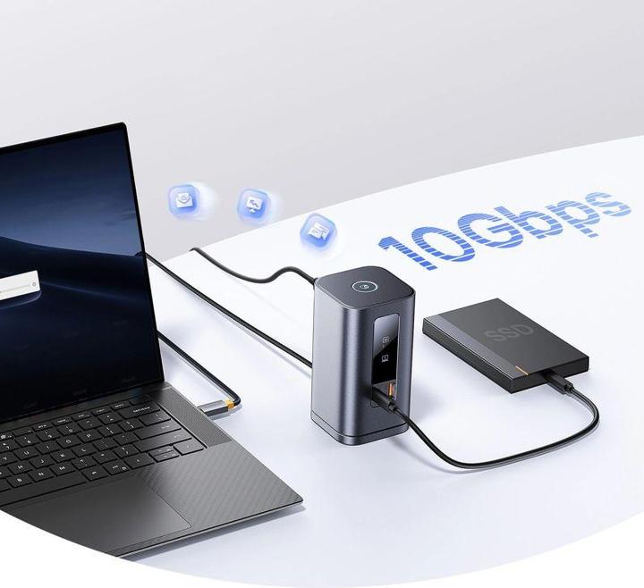 Actual product image Baseus Stacja/replikator Spacemate RD1 11w1 USB-C (11 ports)