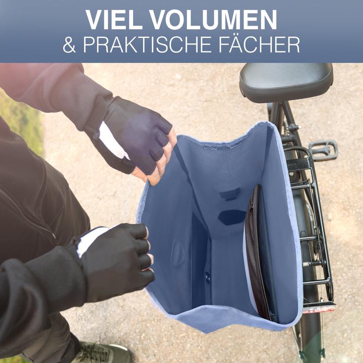 Actual product image Valkental ValkOcean carrier bag made from recycled plastic (28 l, Luggage carrier bag)