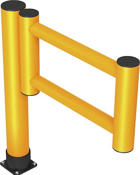 Actual product image Ampere Swing Gate, HxW 1.1 x 1 m, traffic yellow.