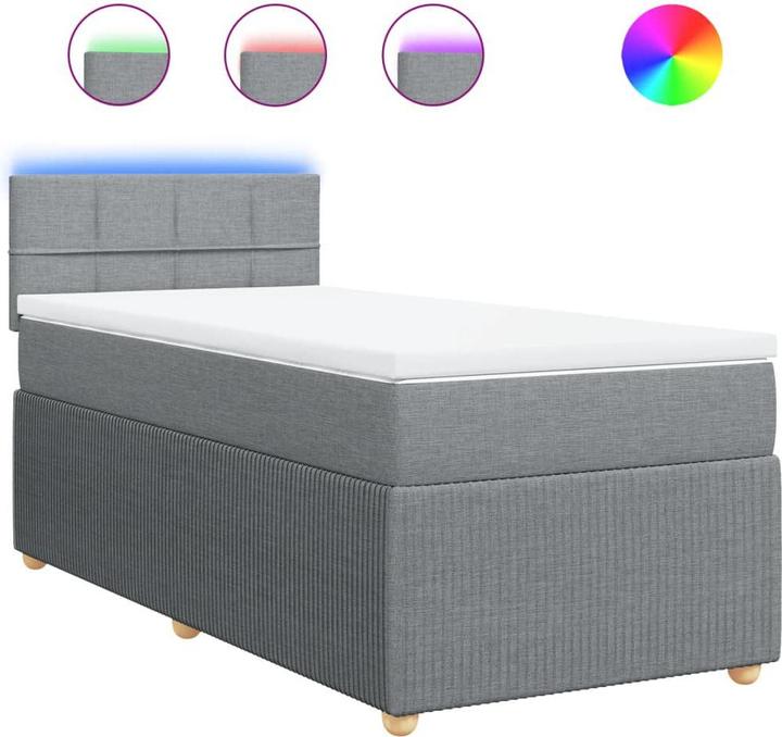 Produktbild vidaXL Boxspringbett (90 x 200 cm)