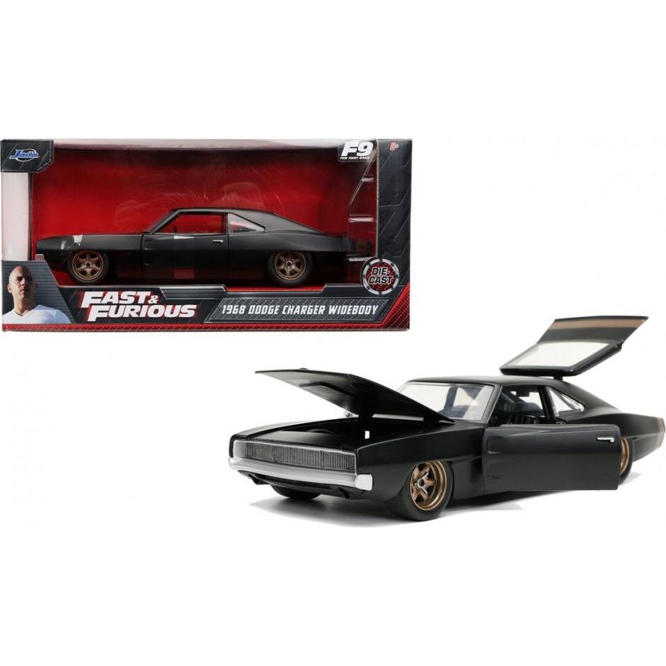 Jada Nero Fast & Furious 1968 Dodge Charger 1:24