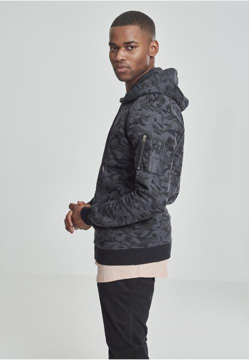 Actual product image Urban Classics Sweat Camo Bomber Hoody (S)