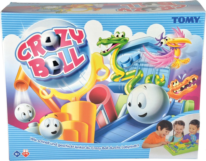 Actual product image Tomy Crazy Ball (German)