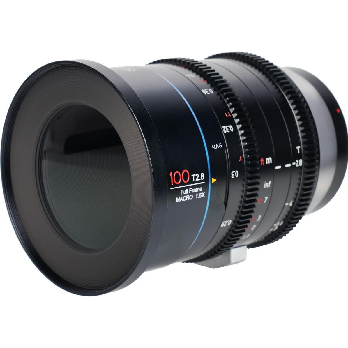 Sirui Nero Obiettivo Jupiter 100 Mm T2.8 Fullframe Cine (Attacco Pl) (Full Frame), Obiettivo,