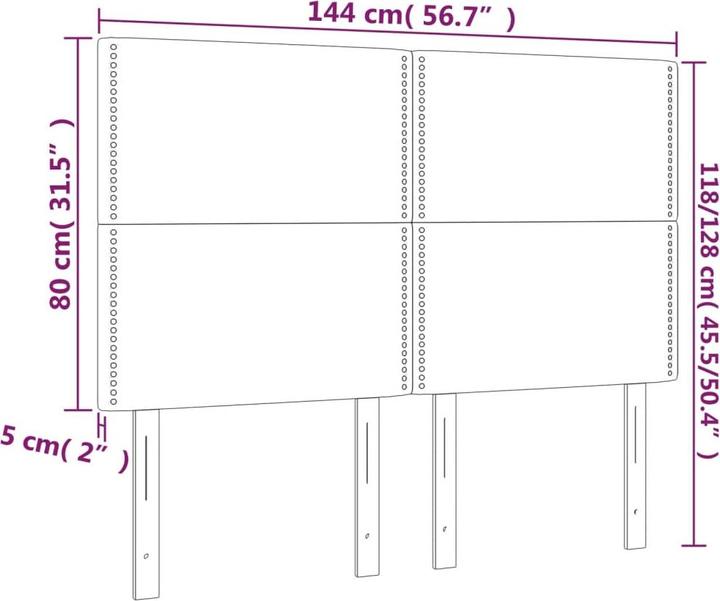 Image du produit VidaXL Maëlle (160 x 5 x 128 cm)