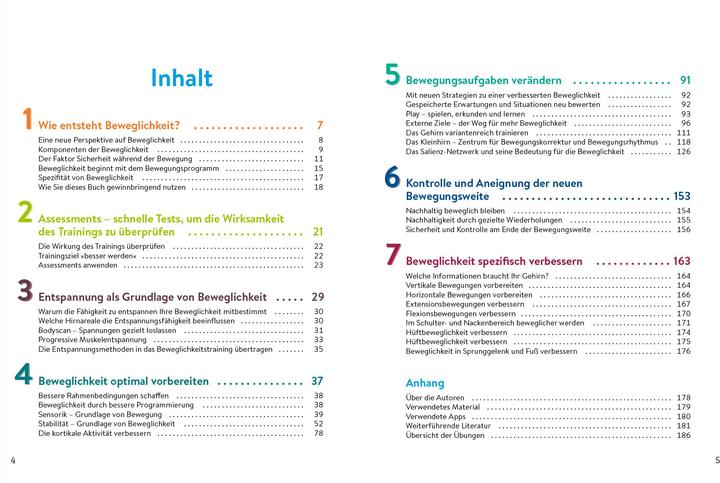 Produktbild Beweglichkeit beginnt im Gehirn (Deutsch, Lars Lienhard, Ulla Lienhard, 2024)