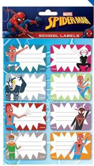 Immagine prodotto Pyramid Spider-Man - Etichette scolastiche