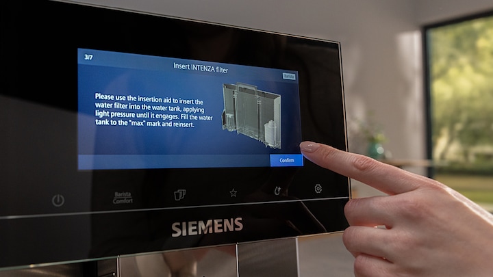 Actual product image Siemens Brita water filter for Siemens fully automatic coffee machines TZ70003