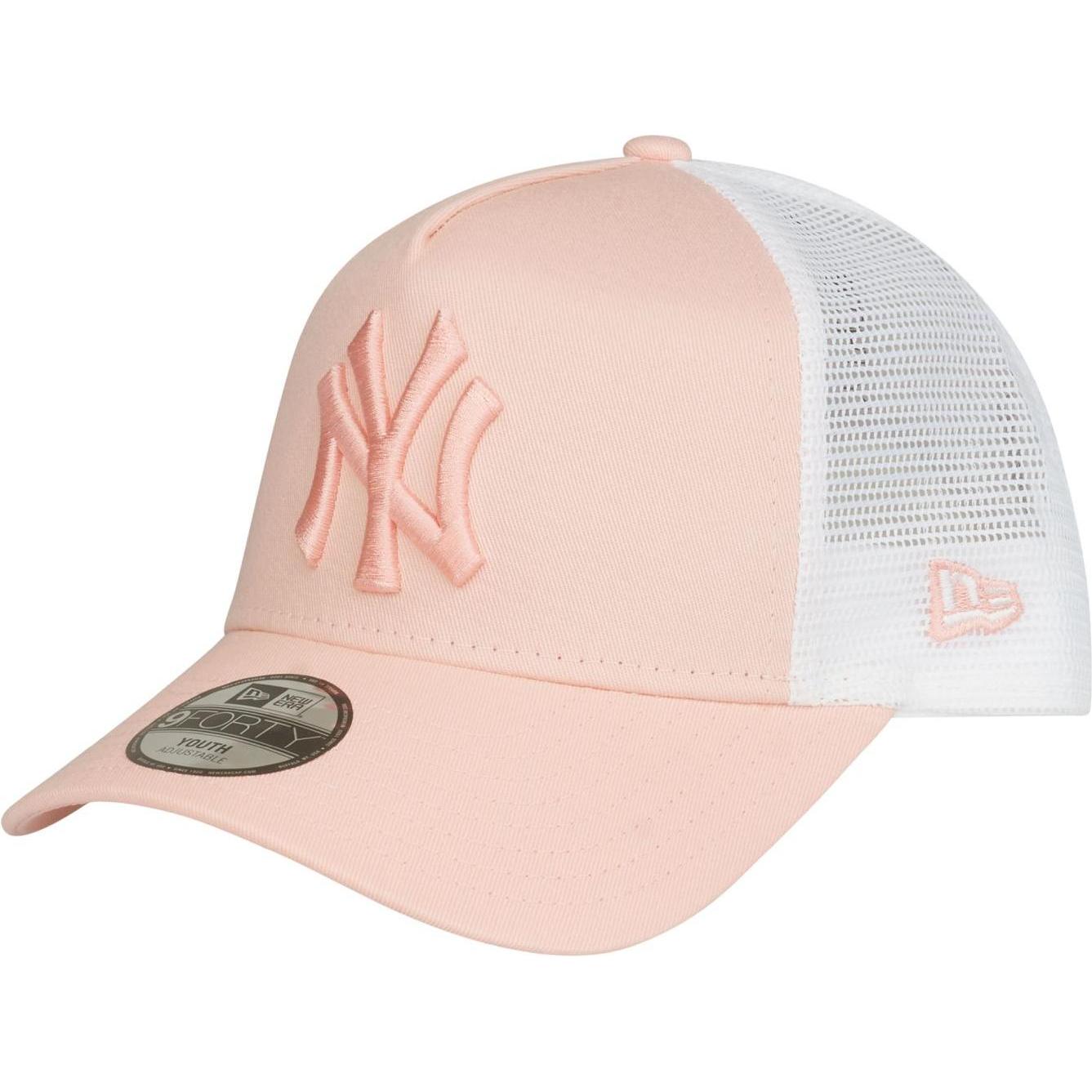 New Era, Jungen, Cap, Kinder Trucker Cap - New York Yankees pink - Child, Rosa, (53, 52 C, 54 C)