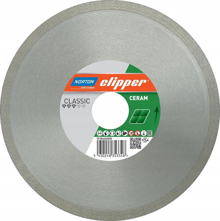 Actual product image Norton Clipper Classic Ceramic diamond disc Ø 200x30 mm (25.4 mm)