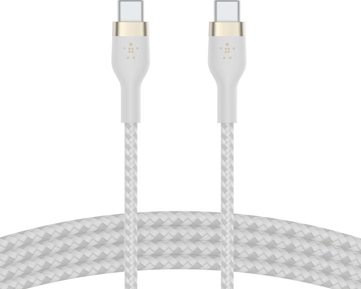 Productafbeelding Belkin USB-oplaadkabel Boost Charge Pro Flex USB C - USB C 1 m (1 m, USB 2.0, 60 W)