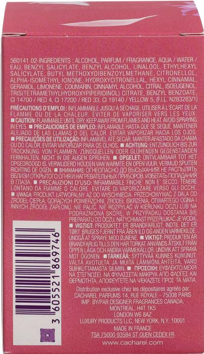 Actual product image Cacharel Fragrance Anaïs Anaïs Premier Delice (Eau de toilette, 100 ml)