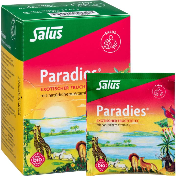 Actual product image Salus Paradiestee Bio mit Vitamin C (74 g)