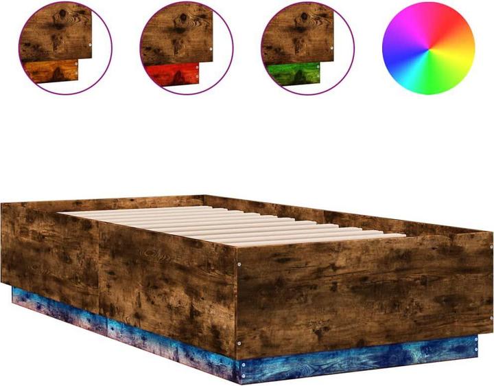 Actual product image vidaXL Bettgestell (75 x 190 cm)