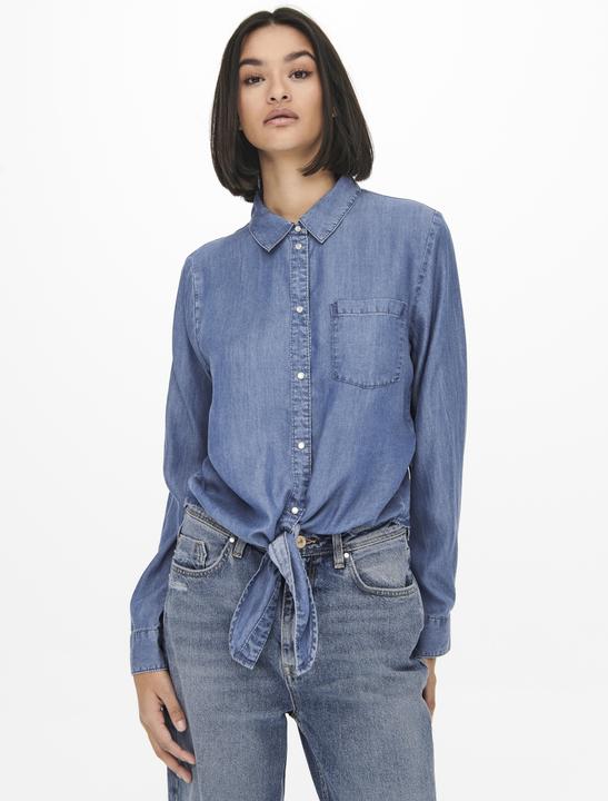 Produktbild JdY Knotendetail- Jeanshemd (38)