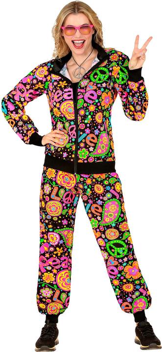 Image du produit Widmann années 70 - Peace & Love Tenue de sport (L, M, S, XL, XXL)
