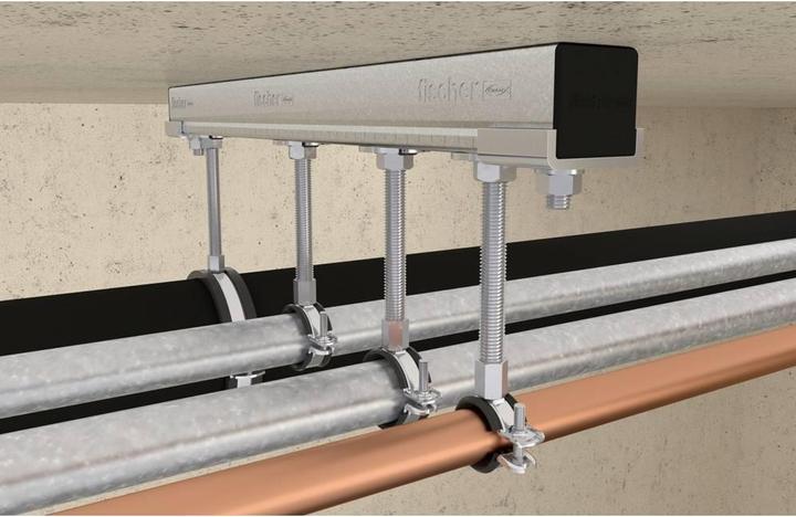 Actual product image Fischertechnik Rørbøjle FGRS 83-90mm M8/M10 UNI (90 mm)