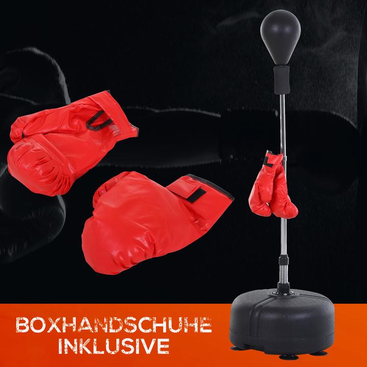 Immagine prodotto Homcom Set di palloni da boxe con guantoni da boxe (48 cm, 4 kg)